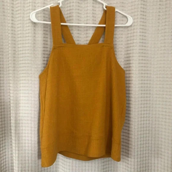 NWT Madewell Tank Top with Criss Cross Straps - Picture 1 of 4
